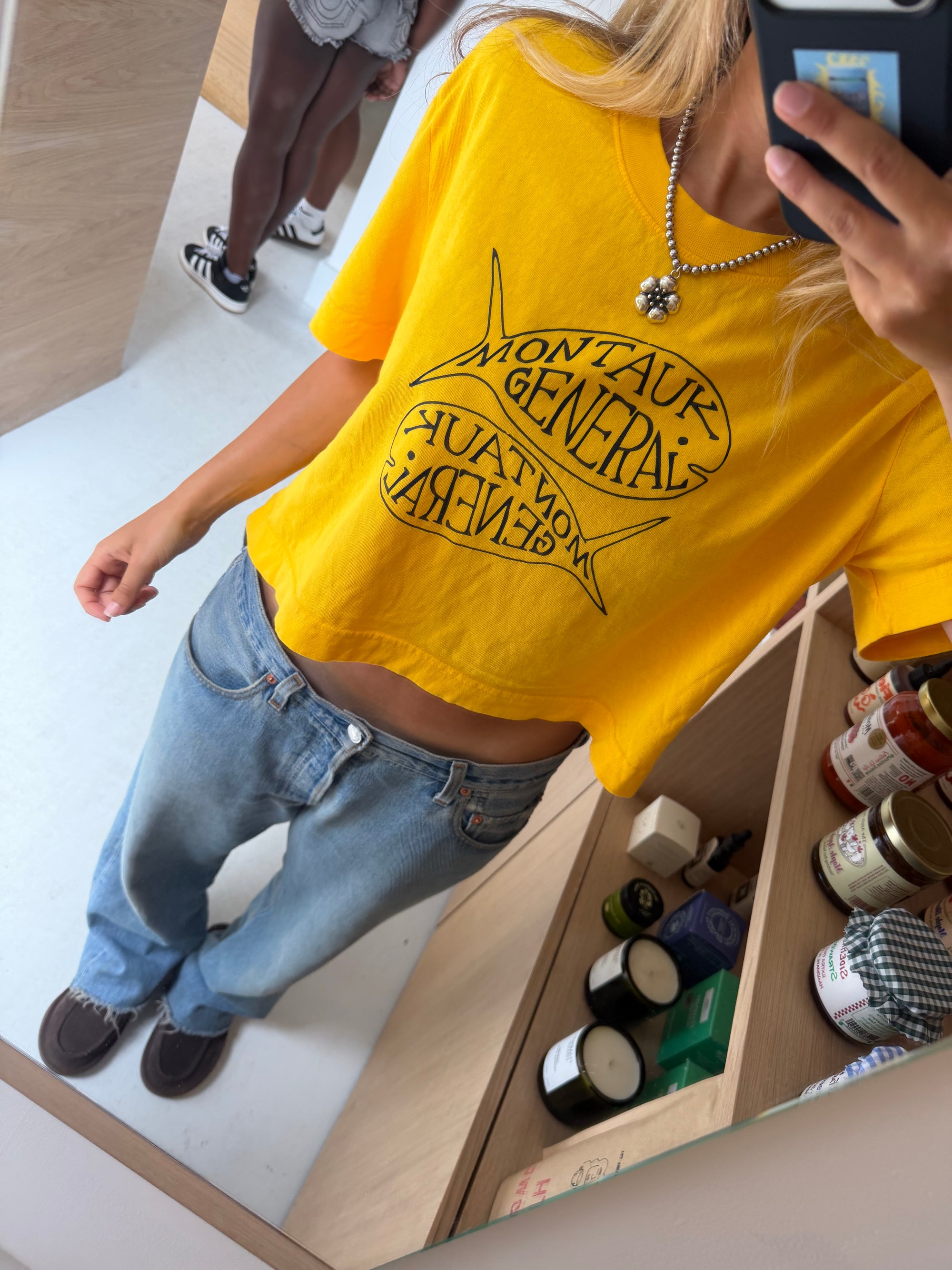 Yellow Whale Tee