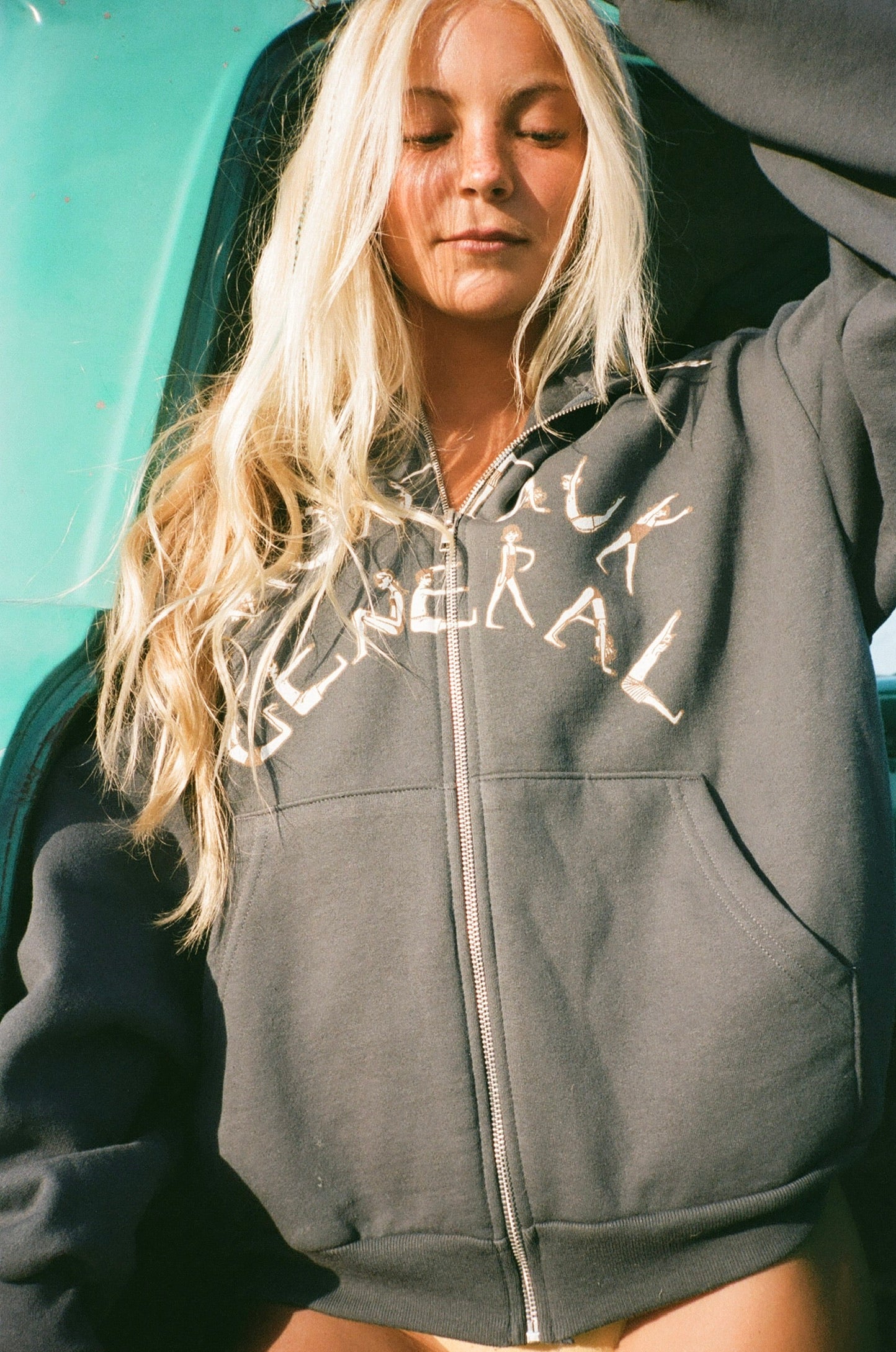 Stick Figure Zip Up