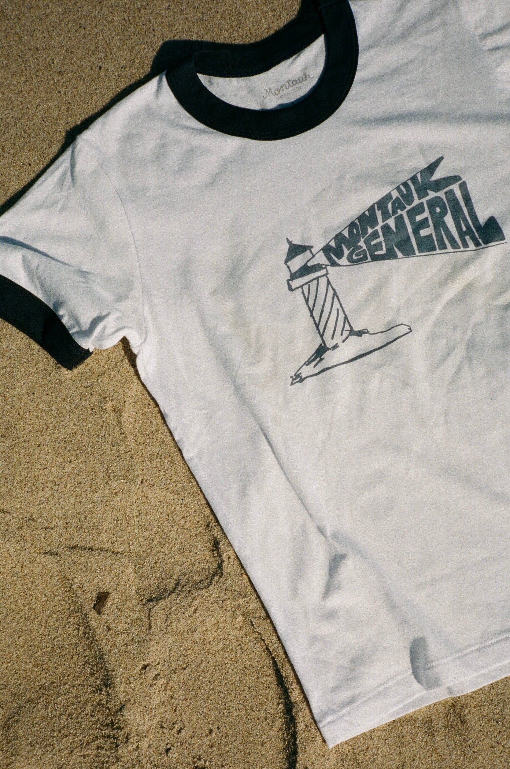 Lighthouse Ringer Tee