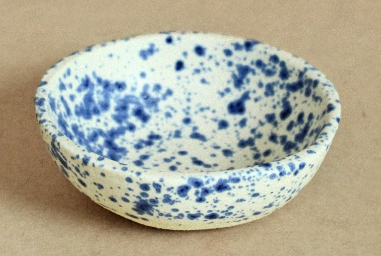 Casa Veronica Santos Tiny Bowl (Azul Salpicada)
