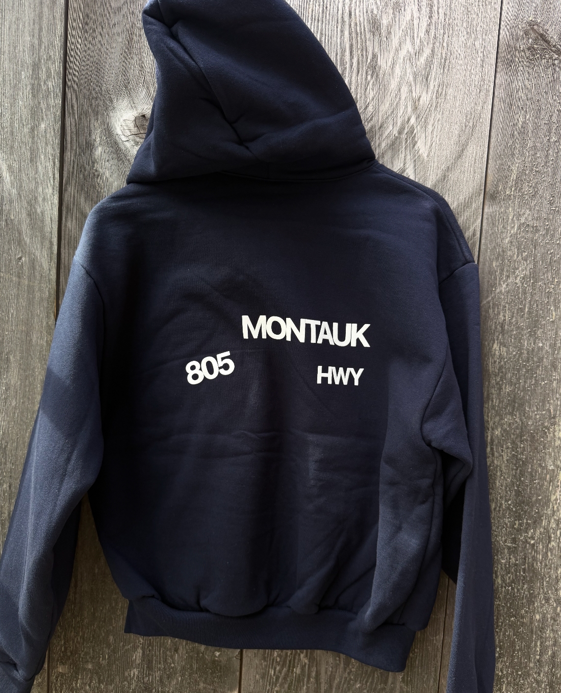 Navy Slanted Zip Up